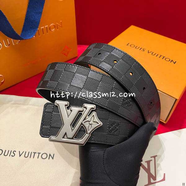 루이비통 25 한정판 4.0cm 벨트 F1363