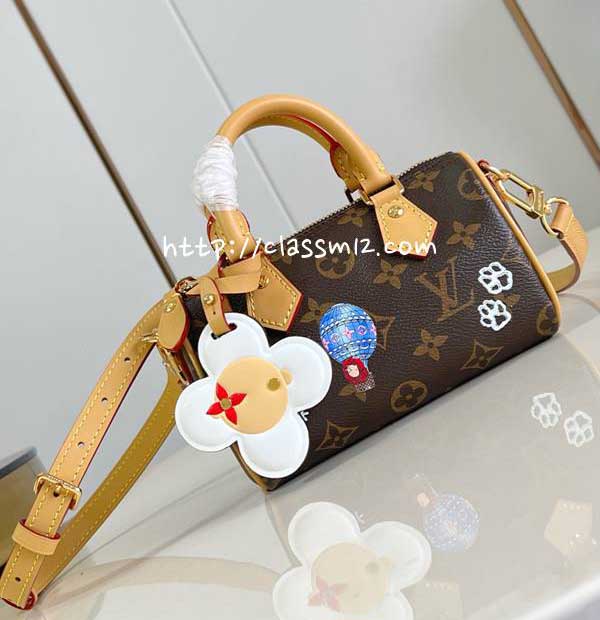 루이비통 25 한정판 M15330 Nano Speedy 크로스백 가방 C5899