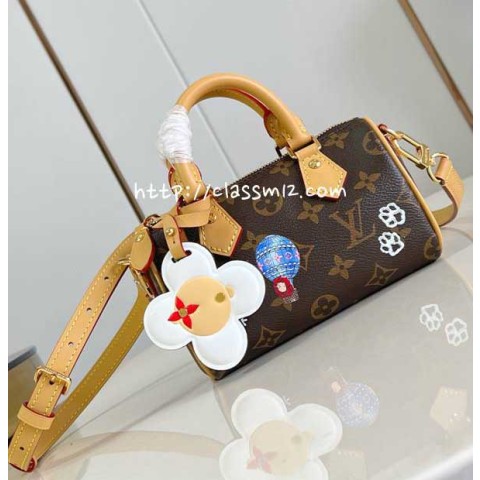 루이비통 25 한정판 M15330 Nano Speedy 크로스백 가방 C5899