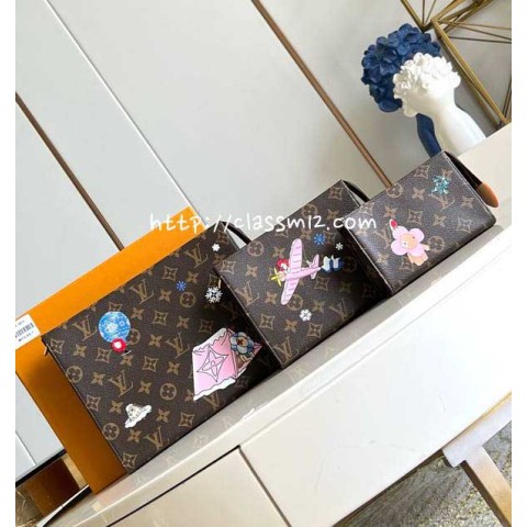 루이비통 25 한정판 M15357 Monogram 클러치백 가방 세트 C5903