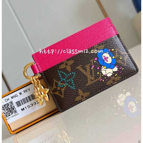 루이비통 25 한정판 M15332 Vivienne 카드 지갑 E908