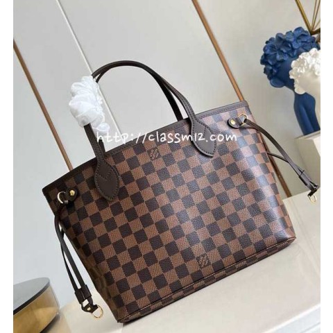 루이비통 25 한정판 N40600 Neverfull 소가죽 카프스킨 크로스백 가방 C5915