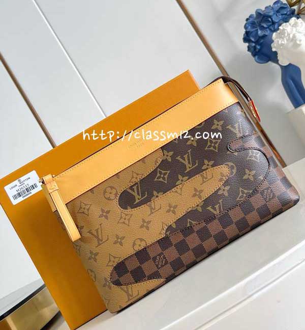 루이비통 25 한정판 M26015 Pochette Voyage Souple 클러치백 가방 C5929