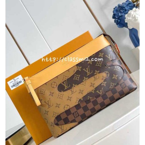 루이비통 25 한정판 M26015 Pochette Voyage Souple 클러치백 가방 C5929