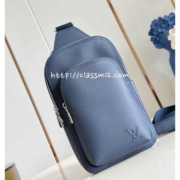 루이비통 25 한정판 M25169 Avenue 소가죽 카프스킨 크로스백 가방 C5934