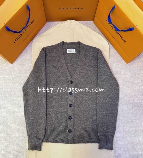 마르지엘라 25 한정판 양털 긴팔 가디건 A13901