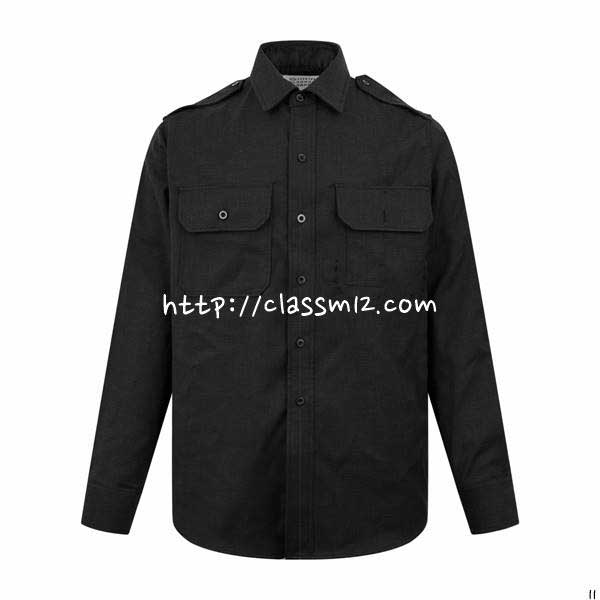 마르지엘라 25 한정판 양털 긴팔 셔츠 A13906