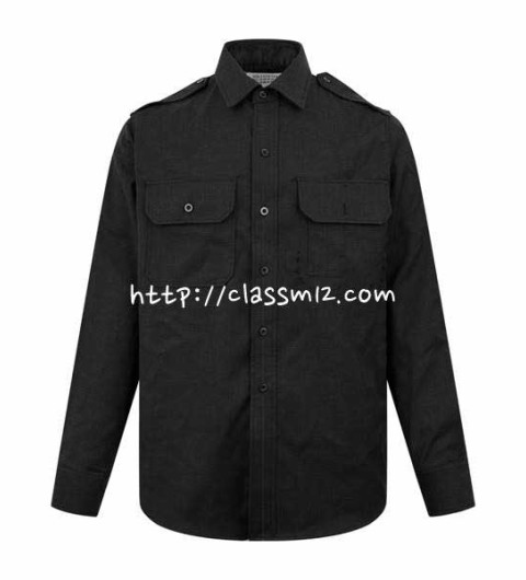 마르지엘라 25 한정판 양털 긴팔 셔츠 A13906