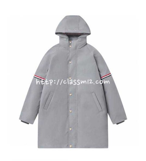 톰브라운 25 한정판 남여공용 긴팔 후드 패딩 자켓 A13908