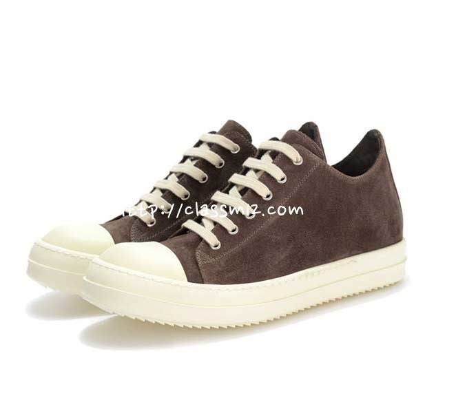 릭오웬스 25 한정판 님여공용 소가죽 카프스킨 신발 B5445