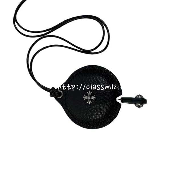 크롬하츠 25 한정판 소가죽 카프스킨 키홀더 키링 D3322