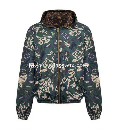 루이비통 25 한정판 양면 긴팔 후드 자켓 A13928