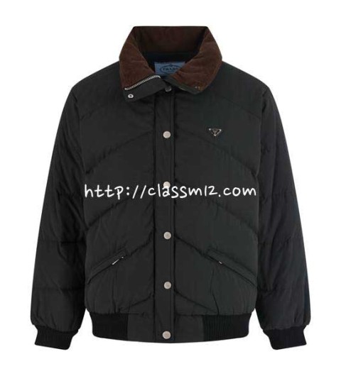 프라다 25 한정판 긴팔 패딩 자켓 A13935