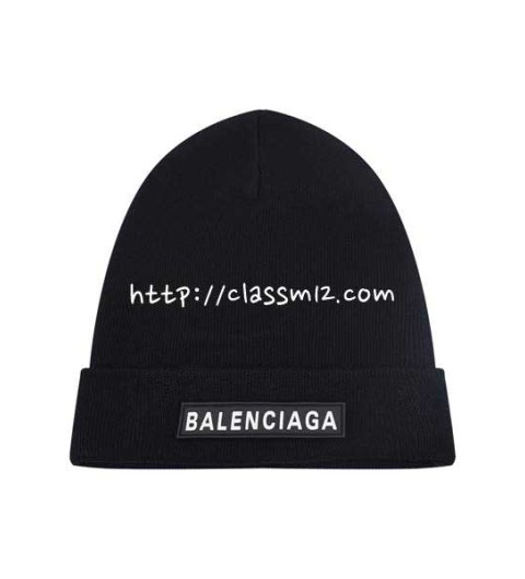 발렌시아가 25 한정판 양털 비니 모자 D3323