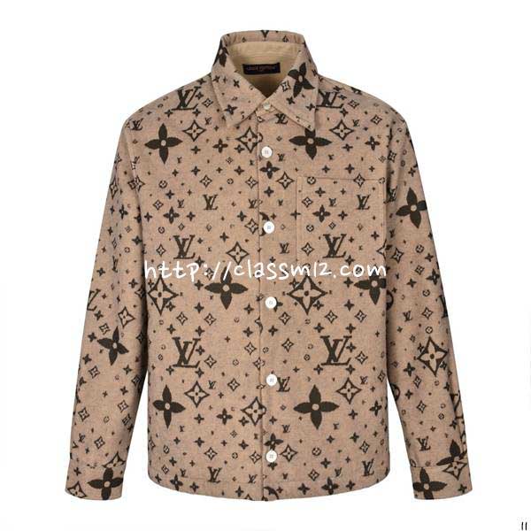 루이비통 25 한정판 양털 긴팔 자켓 A13964