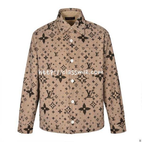 루이비통 25 한정판 양털 긴팔 자켓 A13964