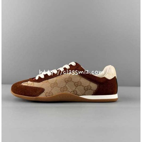 구찌 25 한정판 남여공용 소가죽 카프스킨 운동화 B5456