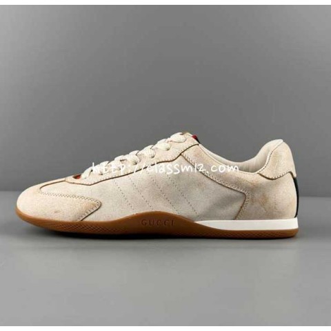 구찌 25 한정판 남여공용 소가죽 카프스킨 운동화 B5458