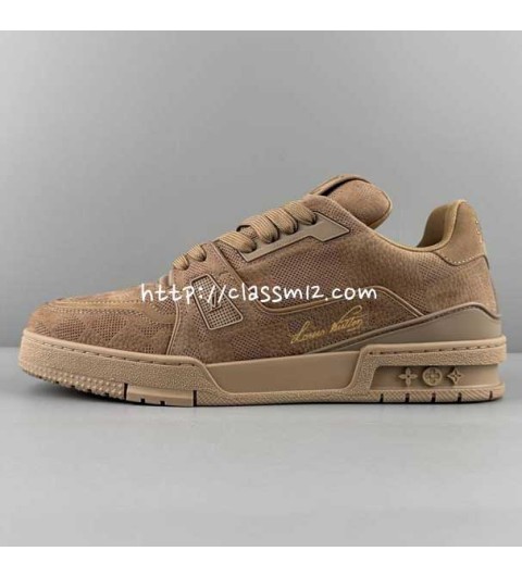 루이비통 25 한정판 남여공용 Lv trainer 운동화 B5460