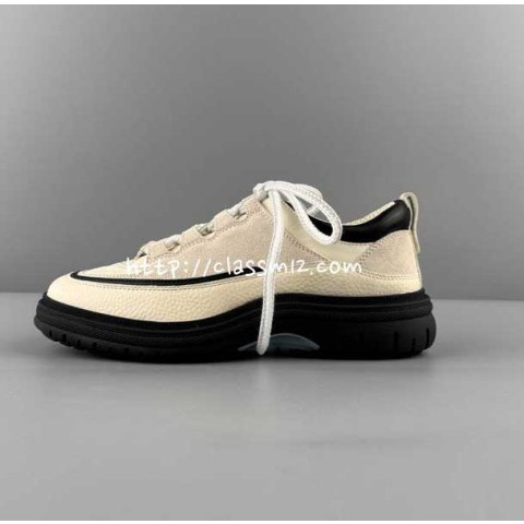 샤넬 25 한정판 4색 여성 소가죽 카프스킨 운동화 B5476