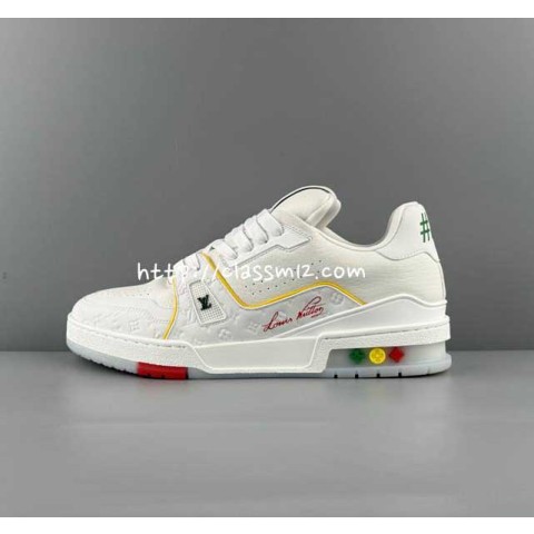 루이비통 25 한정판 2색 남여공용 Lv trainer 운동화 B5477