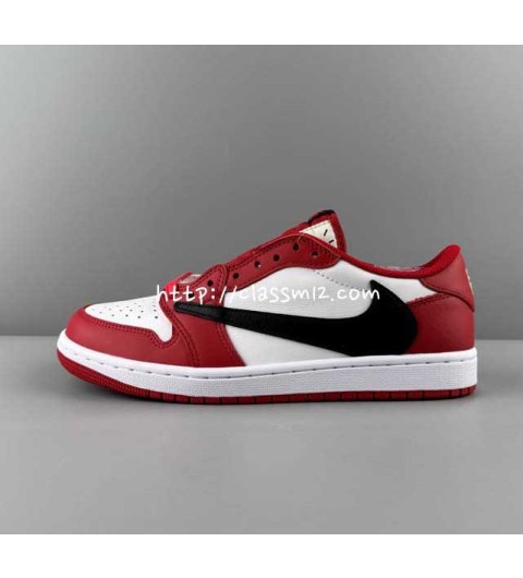 나이키 25 한정판 남여공용 Travis Scott x Jordan Air Jordan 1 Low OG TD1288 121 운동화 B5480