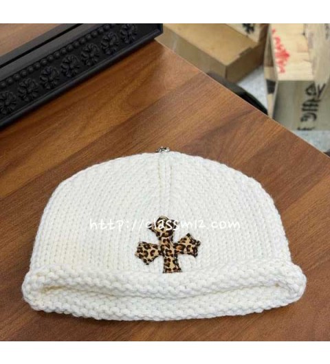 크롬하츠 25 한정판 양털 비니 모자 D3326