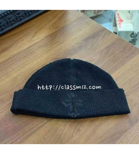 크롬하츠 25 한정판 양털 비니 모자 D3331