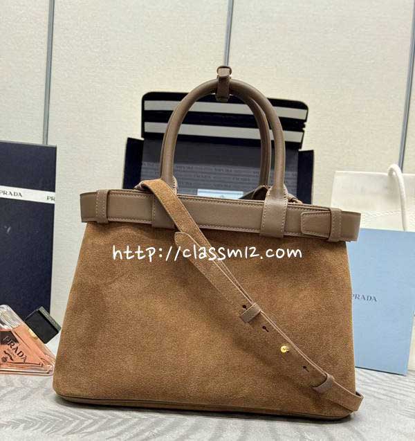 프라다 25 한정판 1BA434 양가죽 램스킨 크로스백 가방 C5946