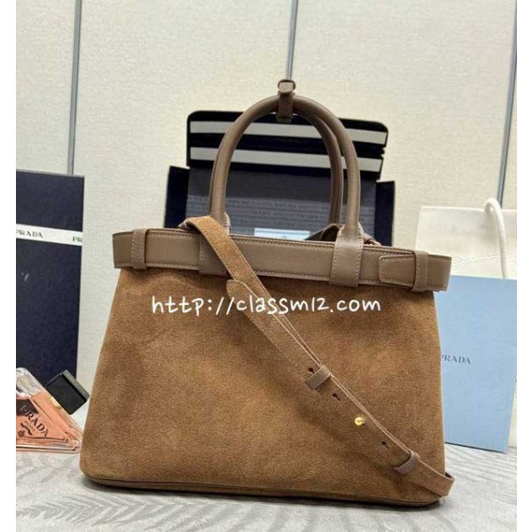 프라다 25 한정판 1BA434 양가죽 램스킨 크로스백 가방 C5946