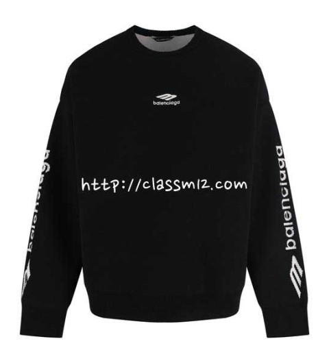 발렌시아가 25 한정판 양털 긴팔 니트 A13976