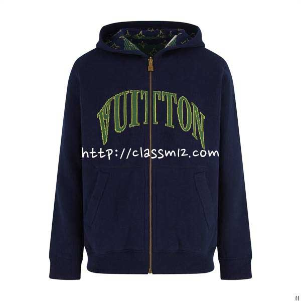 루이비통 25 한정판 양면 긴팔 후드 자켓 A13980