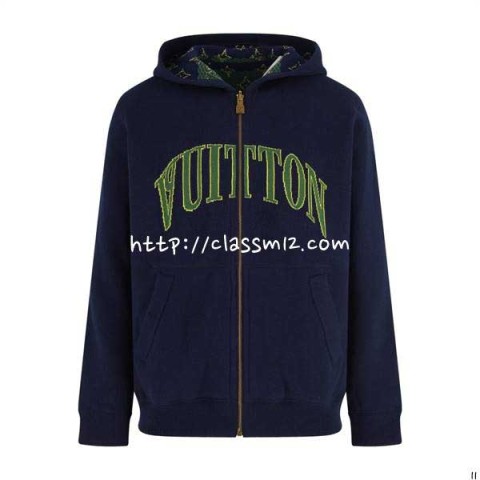 루이비통 25 한정판 양면 긴팔 후드 자켓 A13980