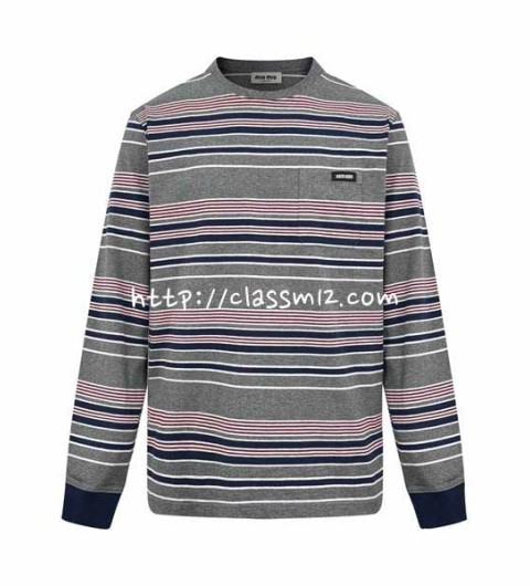 미우미우 25 한정판 긴팔 티셔츠 A13985