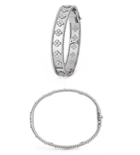 반 클리프 앤 아펠 25 한정판 팔찌 D3337