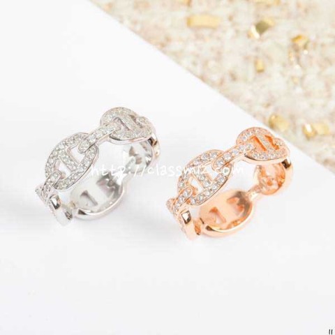 에르메스 25 한정판 Farandole 반지 D3338