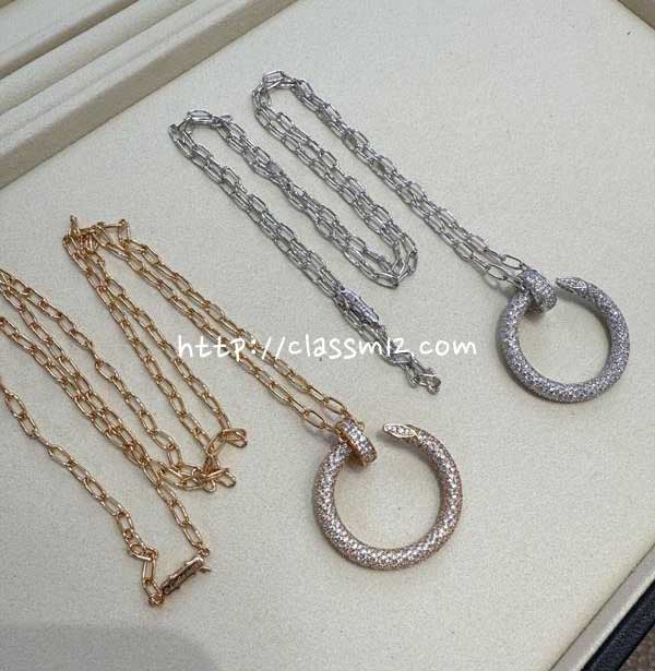 까르띠에 25 한정판 Juste un Clou 목걸이 D3347