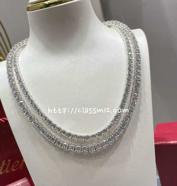 까르띠에 25 한정판 목걸이 D3349