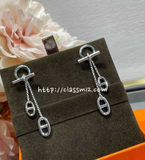 에르메스 25 한정판 귀걸이 D3355