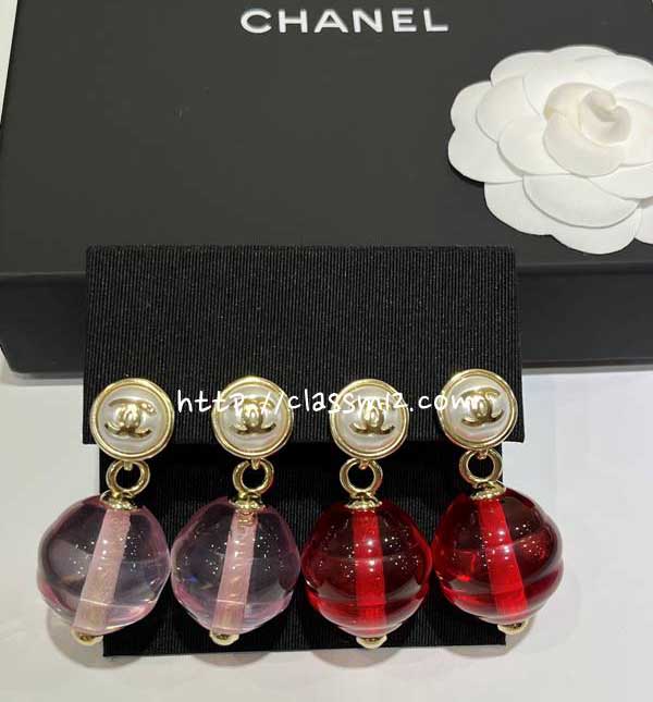 샤넬 25 한정판 귀걸이 D3376