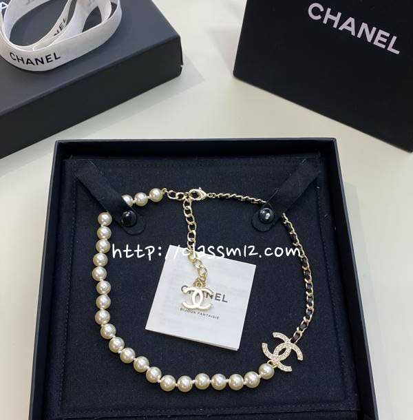 샤넬 25 한정판 목걸이 D3377