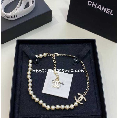 샤넬 25 한정판 목걸이 D3377