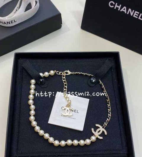 샤넬 25 한정판 목걸이 D3377