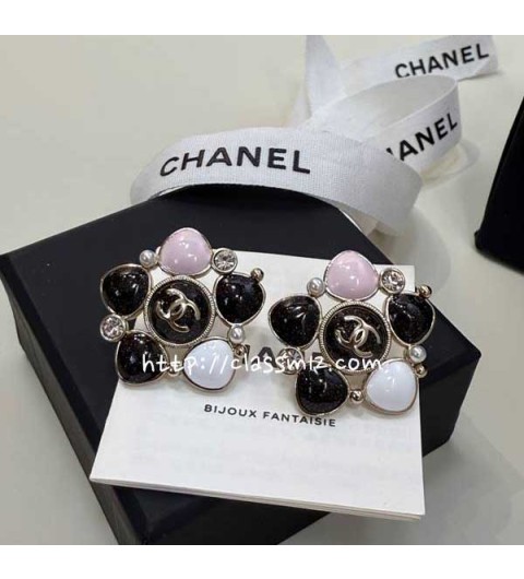 샤넬 25 한정판 귀걸이 D3385