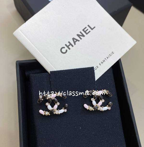 샤넬 25 한정판 귀걸이 D3387