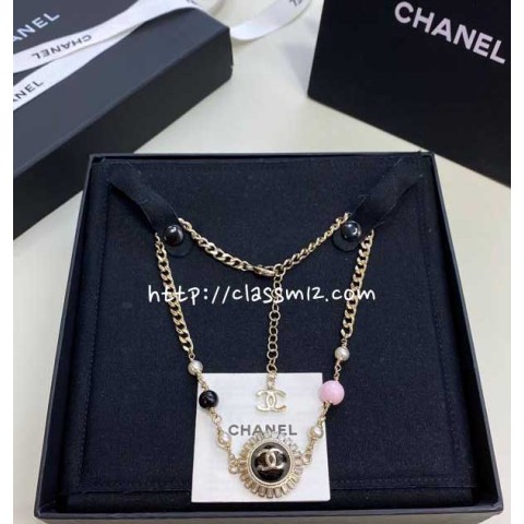 샤넬 25 한정판 choker 목걸이 D3392