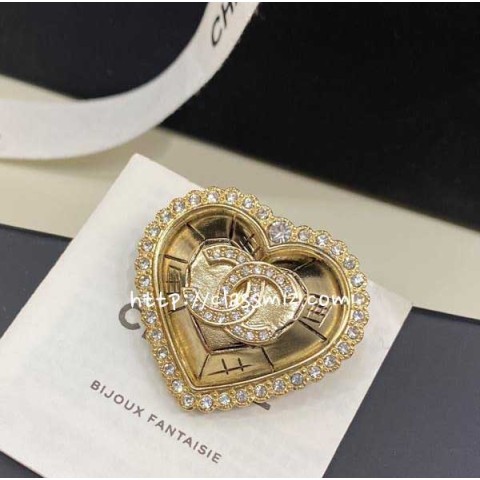 샤넬 25 한정판 vintage 브로치 D3394