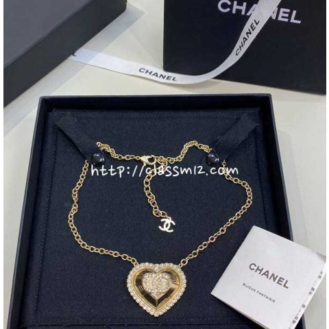 샤넬 25 한정판 vintage 목걸이 D3395