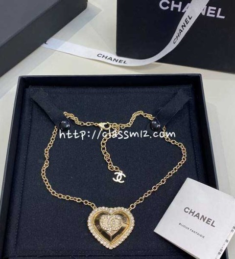 샤넬 25 한정판 vintage 목걸이 D3395