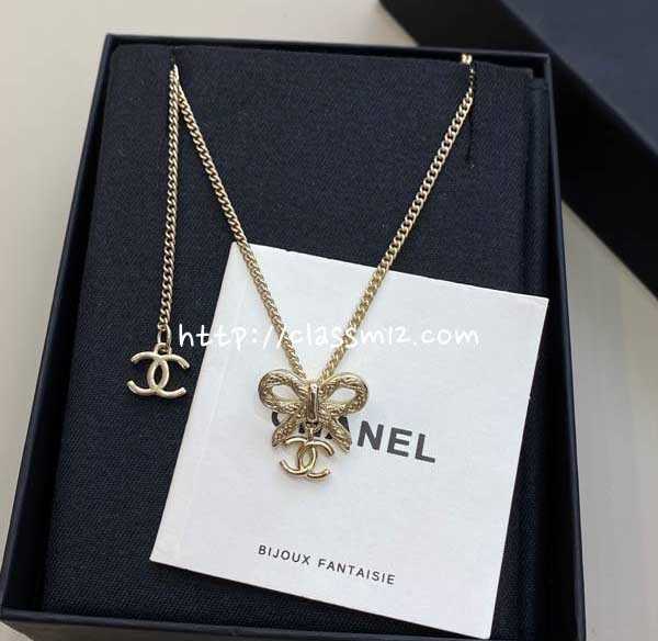 샤넬 25 한정판 목걸이 D3399